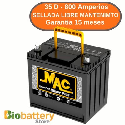 35 D - 800 Amperios - Libre mantenimiento 35 D - 800 Amperios - Libre mantenimiento