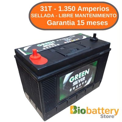 31T - 1.300 Amperios - Sellada - Libre Mantenimiento 31T - 1.300 Amperios - Sellada - Libre Mantenimiento