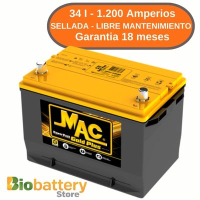 34 I - 1.200 Amperios - Sellada - Libre Mantenimiento 34 I - 1.200 Amperios - Sellada - Libre Mantenimiento