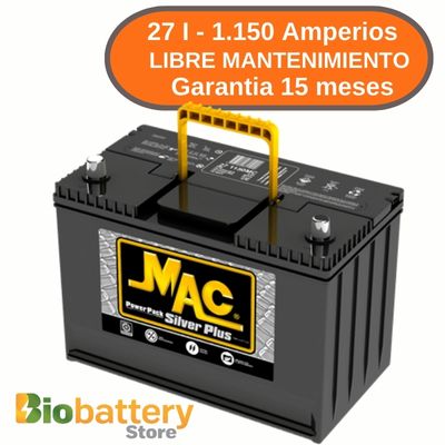 27 D - 1.150 Amperios - Libre Mantenimiento 27 D - 1.150 Amperios - Libre Mantenimiento