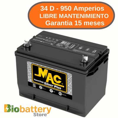 34 D - 950 Amperios - Libre Mantenimiento 34 D - 950 Amperios - Libre Mantenimiento
