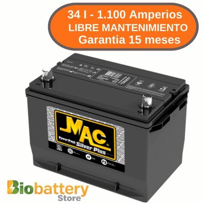 34 I 1.100 Amperios - Libre Mantenimiento 34 I 1.100 Amperios - Libre Mantenimiento