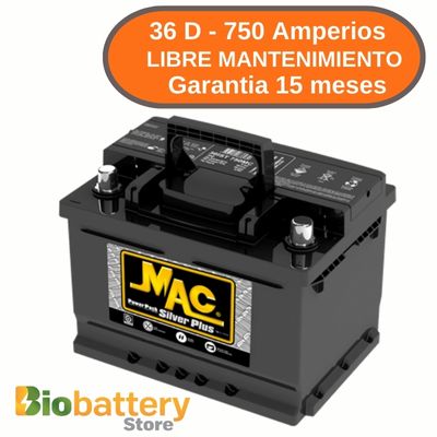 36 D - 750 Amperios - Libre Mantenimiento 36 D - 750 Amperios - Libre Mantenimiento