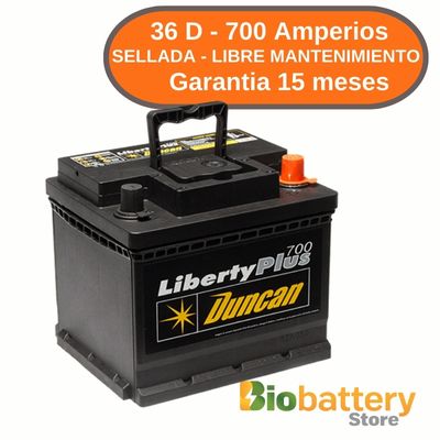 36 D - 700 Amperios - Sellada Libre Mantenimiento 36 D - 700 Amperios - Sellada Libre Mantenimiento