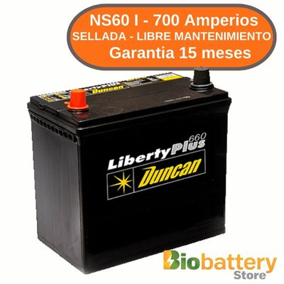 NS60 I - 700 Amperios - Sellada - Libre Mantenimiento NS60 I - 700 Amperios - Sellada - Libre Mantenimiento