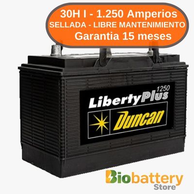 30H I - 1.250 Amperios - Sellada Libre Mantenimiento27 I Batería automóvil y pesados Capacidad: 1.000 AMPERIOS PRECIO DEJANDO BATERIA DAÑADA: $ 460.000 = (Contribuye a la protección del medio ambiente ya que realizamos un manejo sostenible d 30H I - 1.250 Amperios - Sellada Libre Mantenimiento27 I Batería automóvil y pesados Capacidad: 1.000 AMPERIOS PRECIO DEJANDO BATERIA DAÑADA: $ 460.000 = (Contribuye a la protección del medio ambiente ya que realizamos un manejo sostenible d