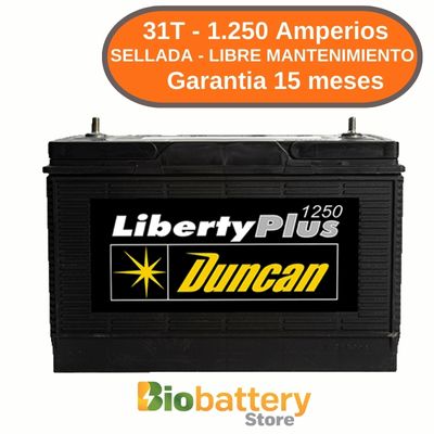 31T - 1250 Amperios - Sellada Libre Mantenimiento 31T - 1250 Amperios - Sellada Libre Mantenimiento
