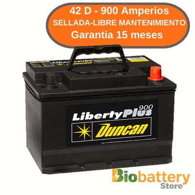 42 D - 900 Amperios - Sellada - Libre Mantenimiento 42 D - 900 Amperios - Sellada - Libre Mantenimiento