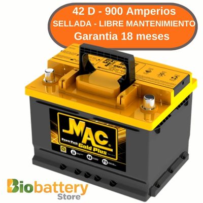 42 D - 900 Amperios - Sellada - Libre Mantenimiento 42 D - 900 Amperios - Sellada - Libre Mantenimiento